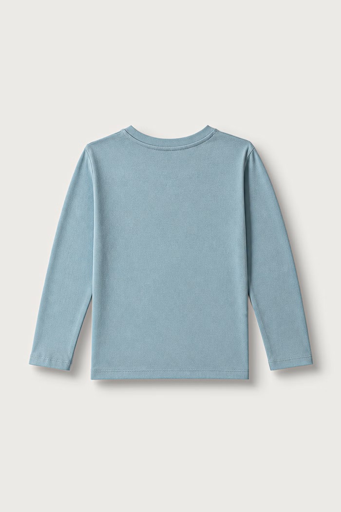 United Colors of Benetton Longsleeve damski bawełniany 3ATNG10NK.P.Seasonal turkusowy AW26