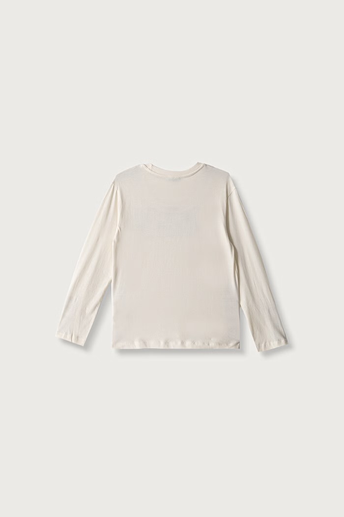 United Colors of Benetton Maglietta a maniche lunghe per bambini in cotone 3ATNC10UD.G.Seasonal beige AW26