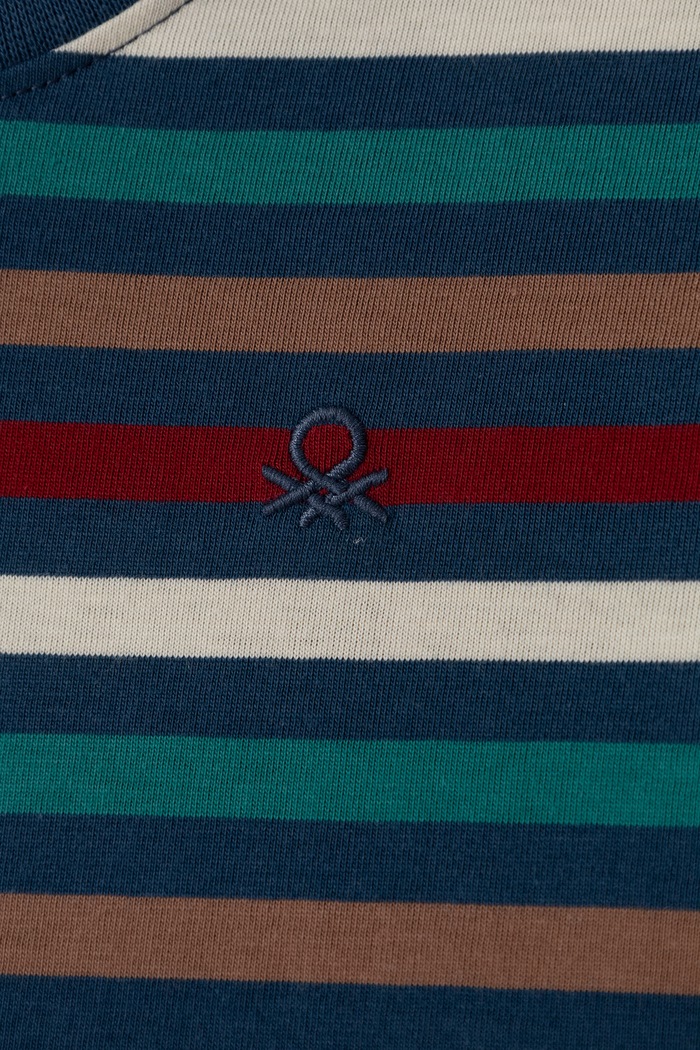 Chlapec United Colors of Benetton Tričko s dlhým rukávom detské bavlnené 35NUG10NO.P.Seasonal tmavomodrá