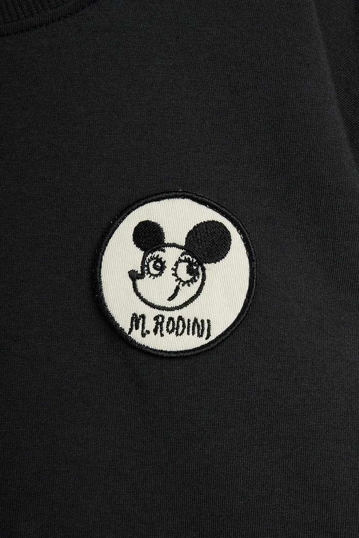 Chłopiec Mini Rodini T-shirt dziecięcy bawełniany Ritzratz 26720145 czarny