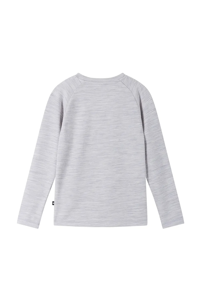 Chłopiec Reima Longsleeve dziecięcy z wełną merino Viisas 5200012C.9BY2 szary