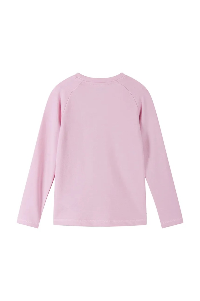 Chłopiec Reima Longsleeve dziecięcy z wełną merino Viisas 5200012C.9BY2 różowy