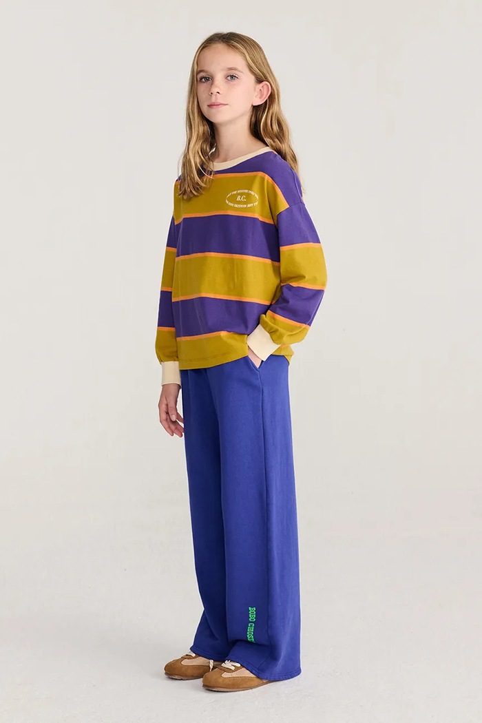 Bobo Choses a maniche lunghe per bambini in cotone Mystery giallo 226AC019