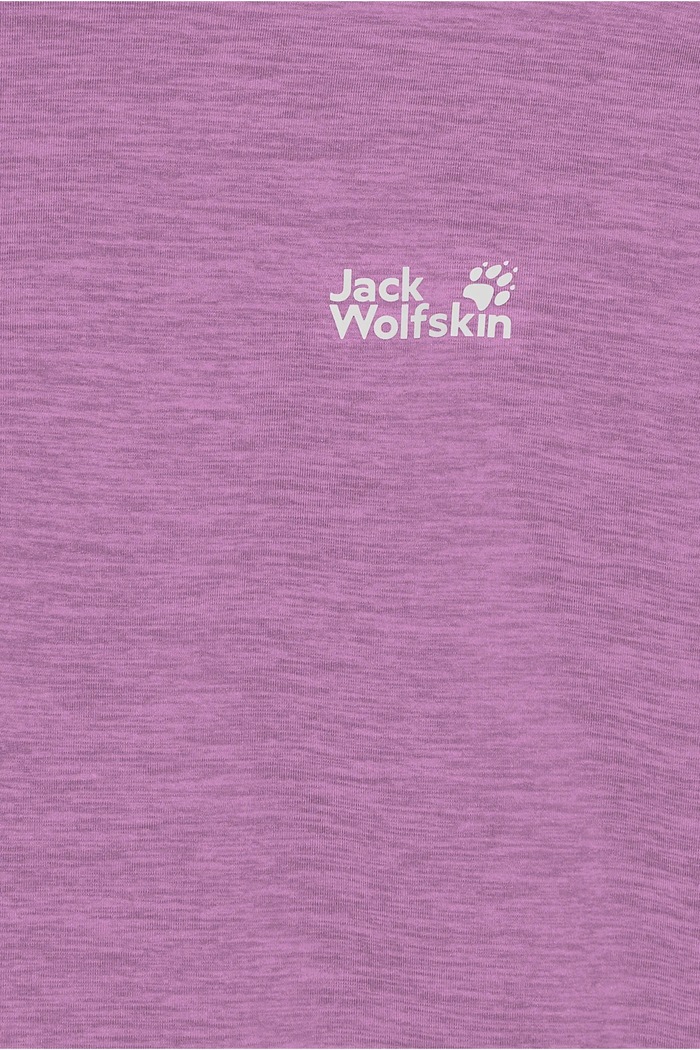 Longsleeve dziecięcy TRAIL Jack Wolfskin A66175.164.176 fioletowy