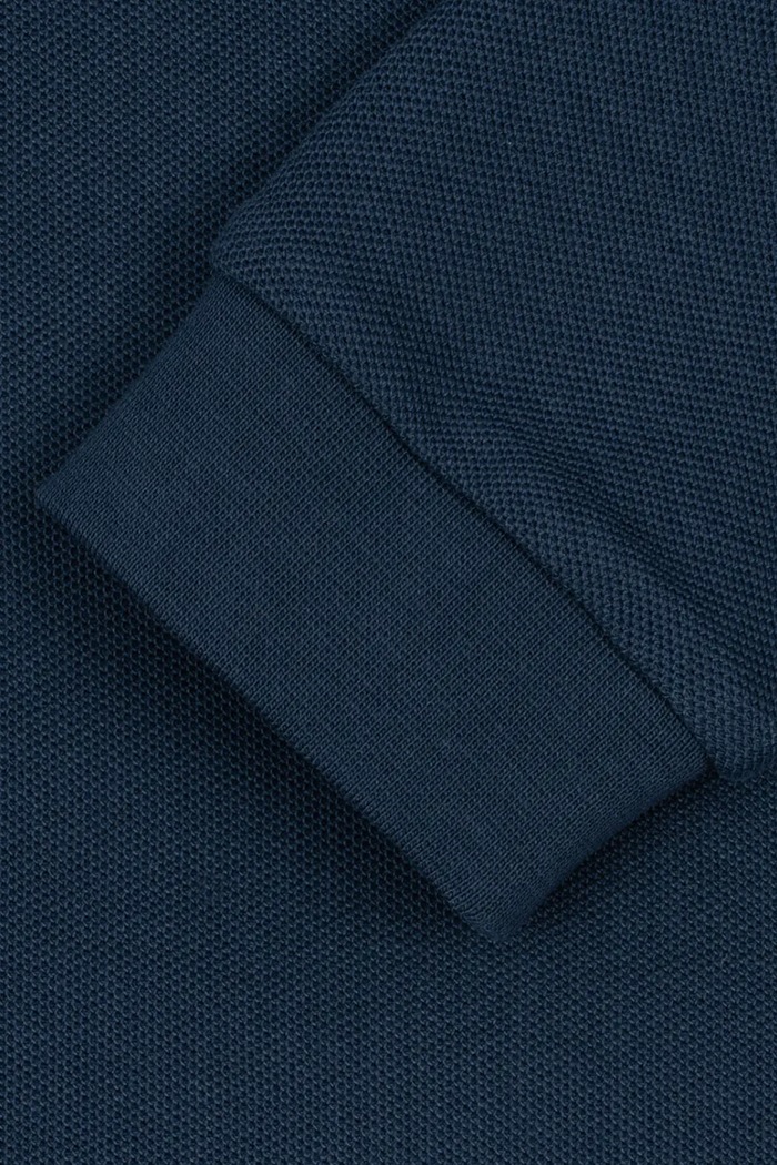 Tričko s dlhým rukávom detské bavlnené FLORIAN LS POLO GOTS Konges Sløjd tmavomodrá KS106024.9BY2