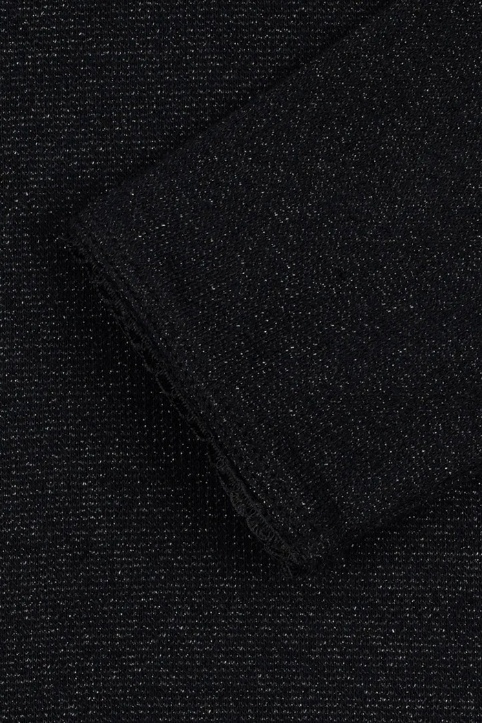 Tričko s dlhým rukávom detské s bavlnou ROLI BLOUSE OCS Konges Sløjd KS106214.9BY2 čierna