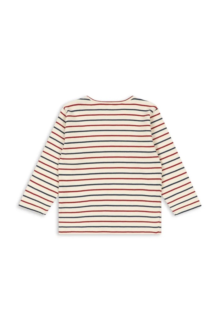Konges Sløjd tričko s dlhým rukávom detské s modalom VOCO MODAL BLOUSE KS106323.9BY2 béžová AW26