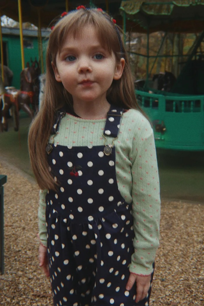 Konges Sløjd Tričko s dlouhým rukávem dětské bavlněné MINNIE BLOUSE GOTS KS106164.9BY2