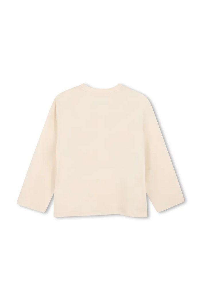 Kenzo Kids Μακρυμάνικο παιδικό βαμβακερό K62054.114.150 μπεζ AW26