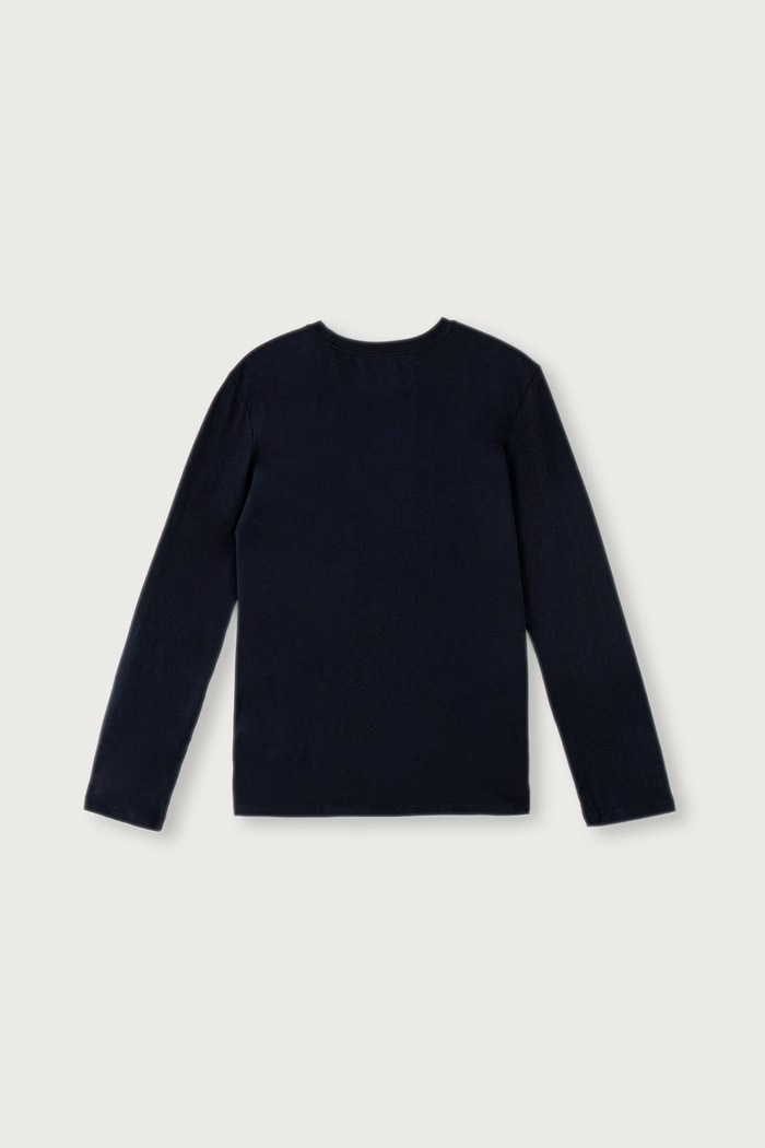 Longsleeve dziecięcy bawełniany 2-pack Tommy Hilfiger UK0UK00077.9BY2 niebieski