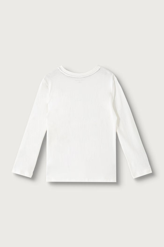 Longsleeve dziecięcy bawełniany 2-pack Tommy Hilfiger bordowy UK0UK00077.9BY2