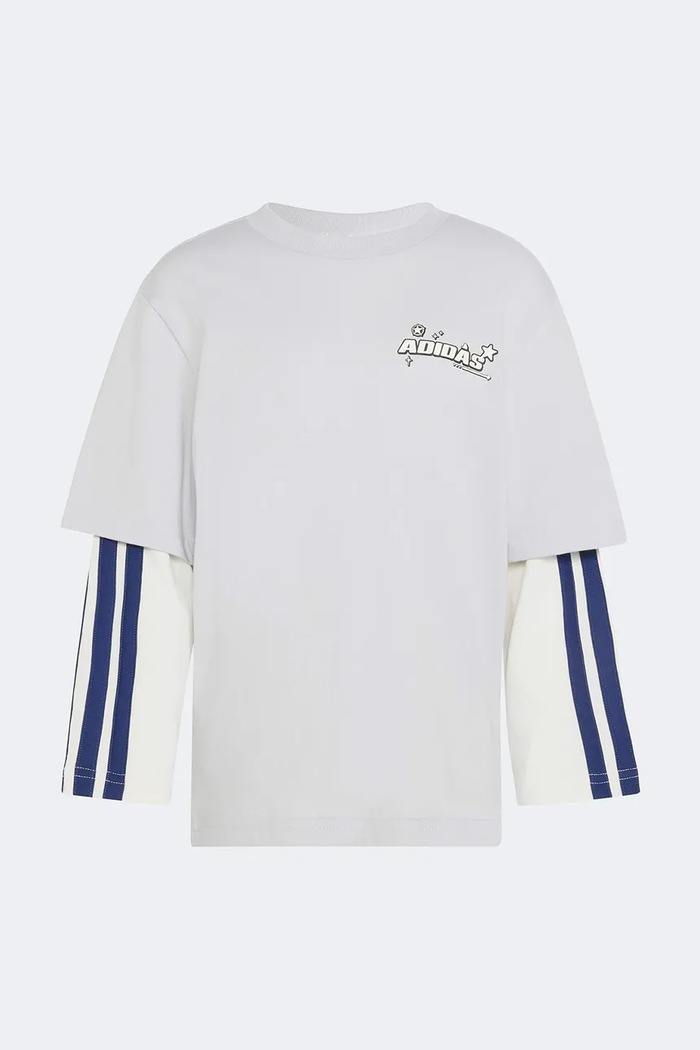 adidas μακρυμάνικο παιδικό βαμβακερό PIXAR TOY STORY KS3945. γκρί AW26