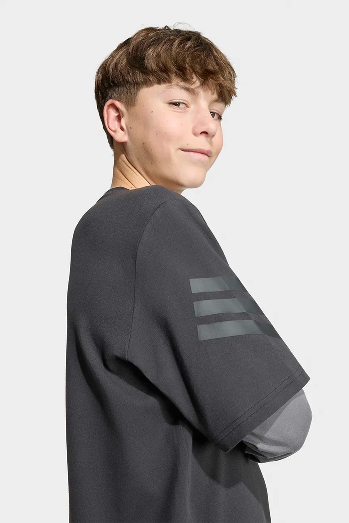 adidas longsleeve dziecięcy bawełniany z elastanem KR3652