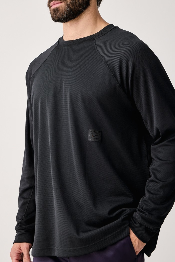 Longsleeve treningowy męski N.A.C. Dri-FIT Nike IM5601.010 czarny