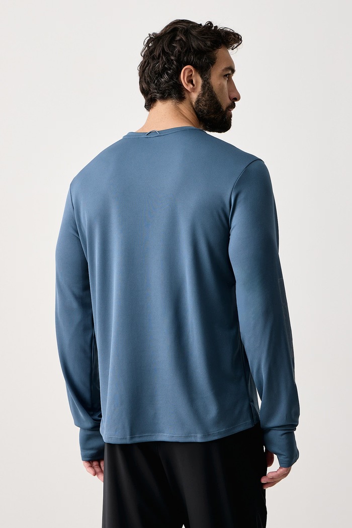 Odzież Nike Longsleeve do biegania męski Miler UV Dri-FIT IO1233.438 granatowy