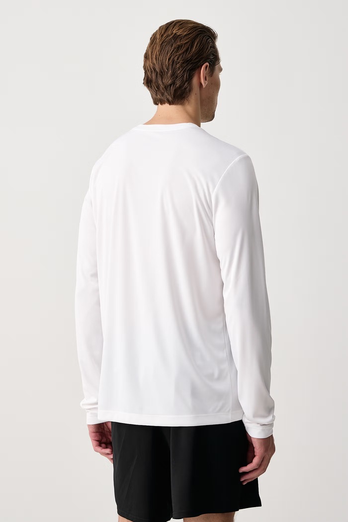 Odzież Nike Longsleeve treningowy damski Dri-FIT IO1427.100 biały