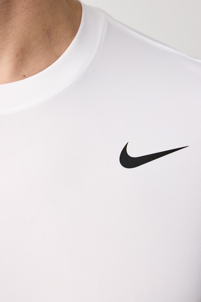 Longsleeve treningowy damski Dri-FIT Nike biały IO1427.100