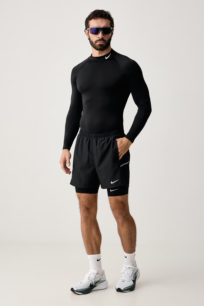 Nike Longsleeve treningowy męski Nike Pro Dri-FIT FB7908.010 czarny AW26