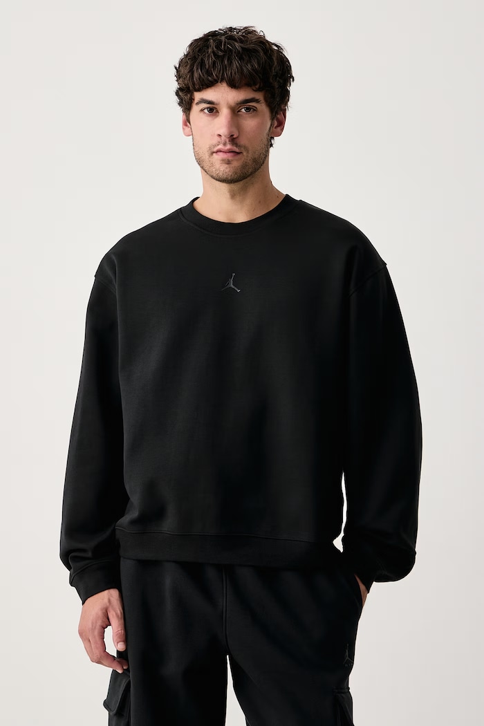 Jordan Bluza męska z bawełną Sport Hoop Fleece czarny IM7797.010