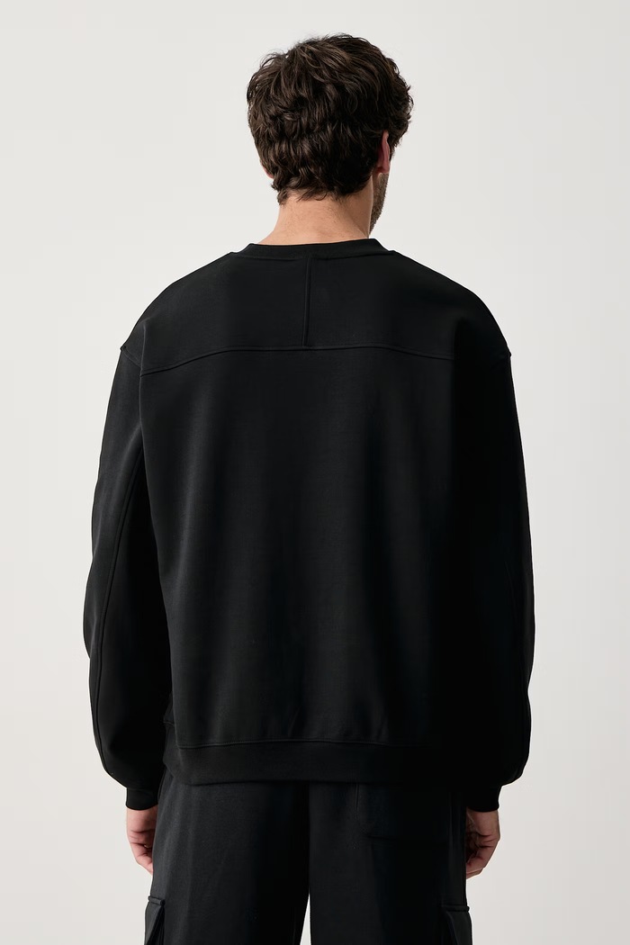 Odzież Jordan Bluza męska z bawełną Sport Hoop Fleece IM7797.010 czarny