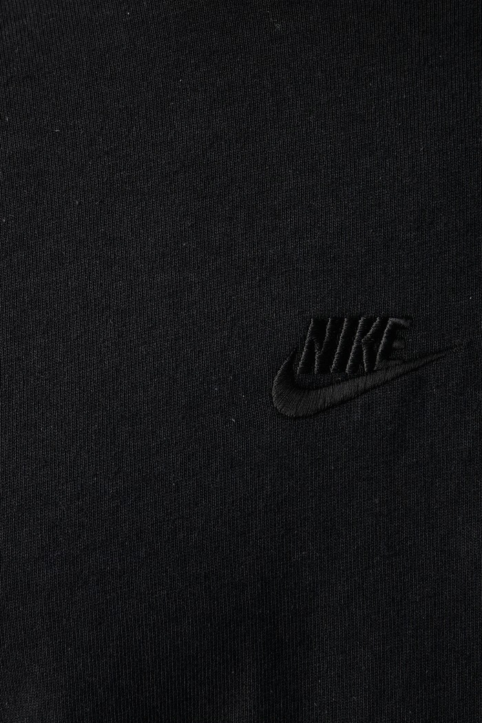 A maniche lunghe da uomo in cotone Premium Essentials Nike Sportswear nero IH1127.010