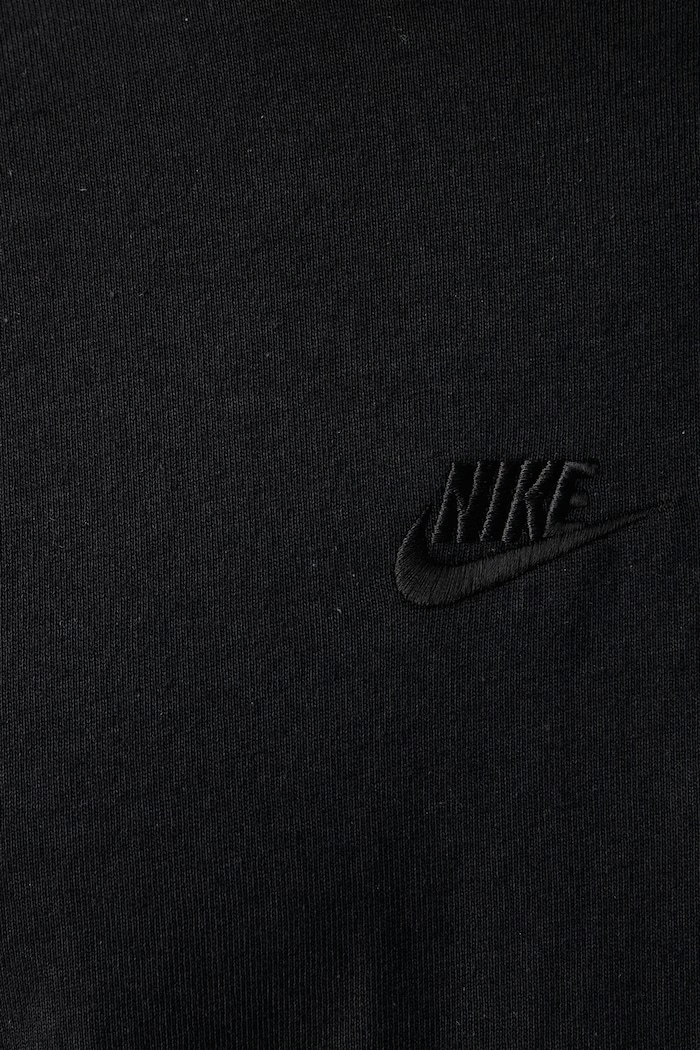 A maniche lunghe da uomo in cotone Premium Essentials Nike Sportswear nero IH1127.010