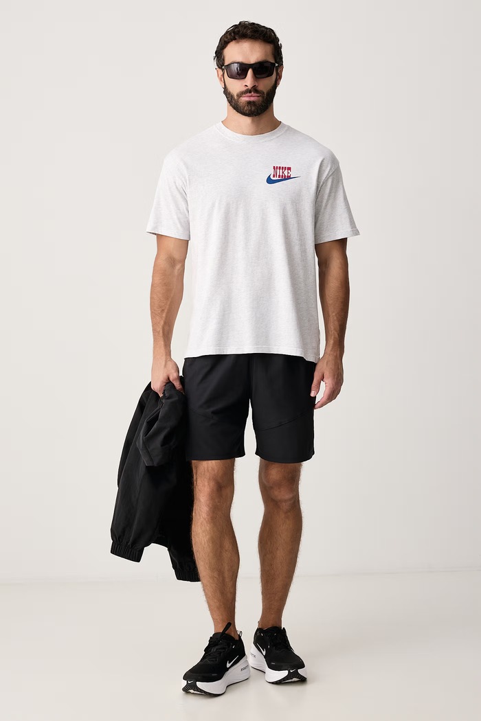 Nike Sportswear T-shirt męski bawełniany IM5662.051 szary AW26