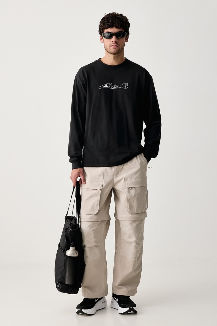 Nike ACG: All Conditions Gear Nike ACG All Conditions Gear longsleeve męski ACG Dri-FIT IZ9525.010 czarny AW26