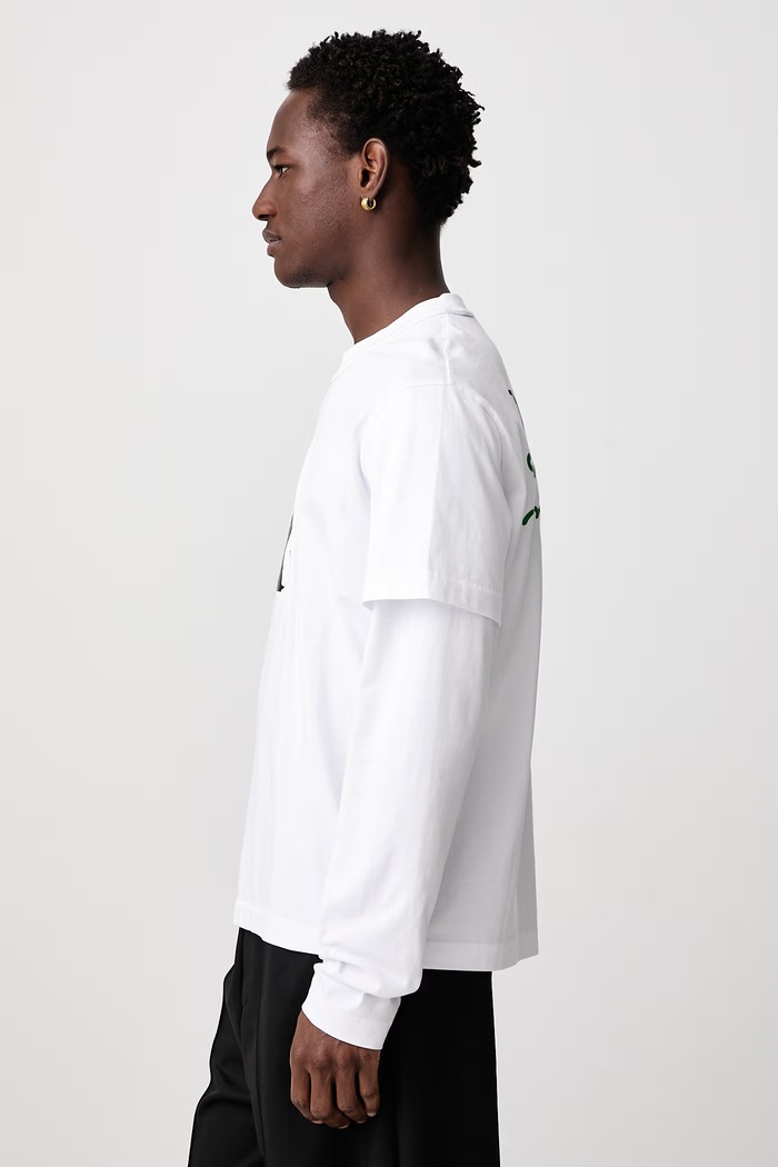 League лонгслив для мужчин из хлопка Off-White 44MAB09RW26J001100 белый