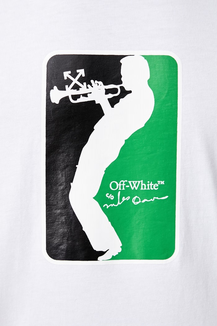 Off-White League лонгслив для мужчин из хлопка 44MAB09RW26J001100