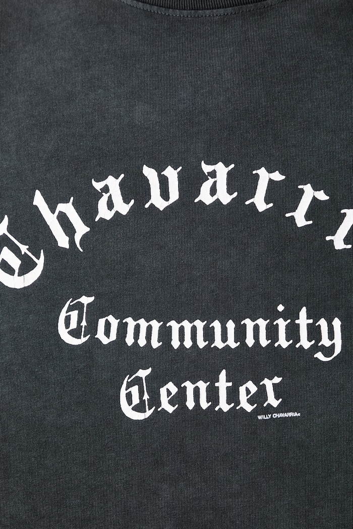 Willy Chavarria COMMUNITY CENTER longsleeve pentru bărbați din bumbac MUJTE031.061N