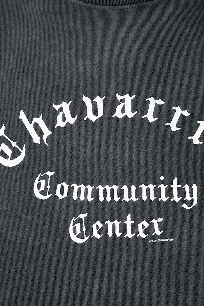 Willy Chavarria COMMUNITY CENTER longsleeve pentru bărbați din bumbac MUJTE031.061N