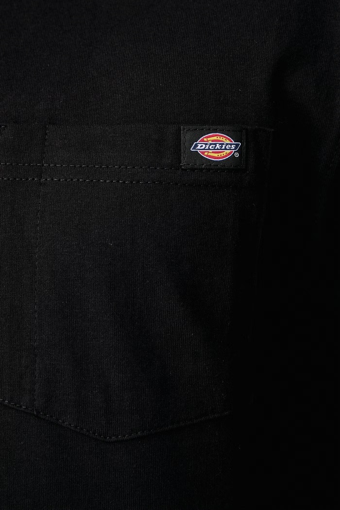 Longsleeve męski bawełniany Dickies czarny DK0WL450BLK1