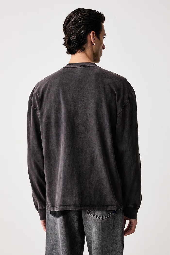 Odzież Dickies Longsleeve męski bawełniany DK0A8E3VBLK1 czarny