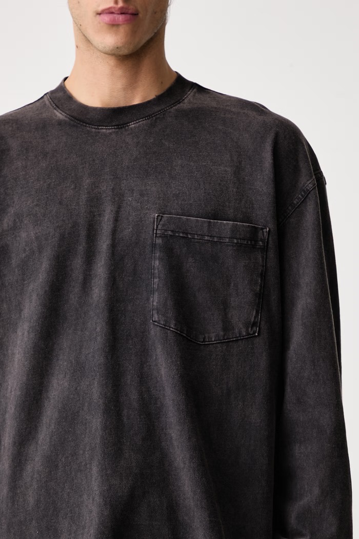 Longsleeve męski bawełniany Dickies DK0A8E3VBLK1 czarny
