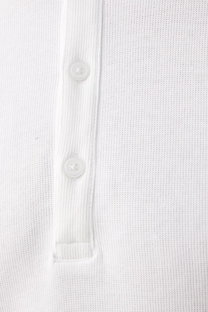 Longsleeve męski bawełniany Lindbergh biały 30.403021A
