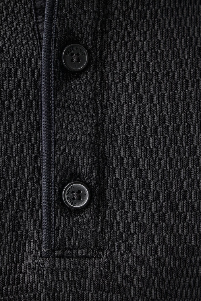 Longsleeve męski bawełniany rag & bone czarny RF8726FT2TM