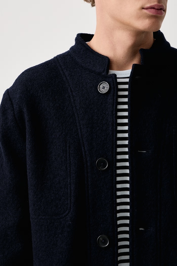 Longsleeve męski bawełniany rag & bone RF0C26FT2TM niebieski