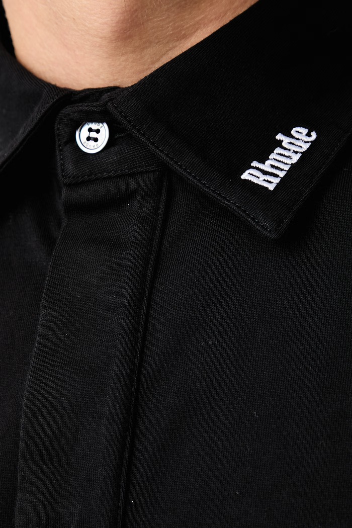 RHUDE Fontaine longsleeve męski bawełniany RHFW26PO01389