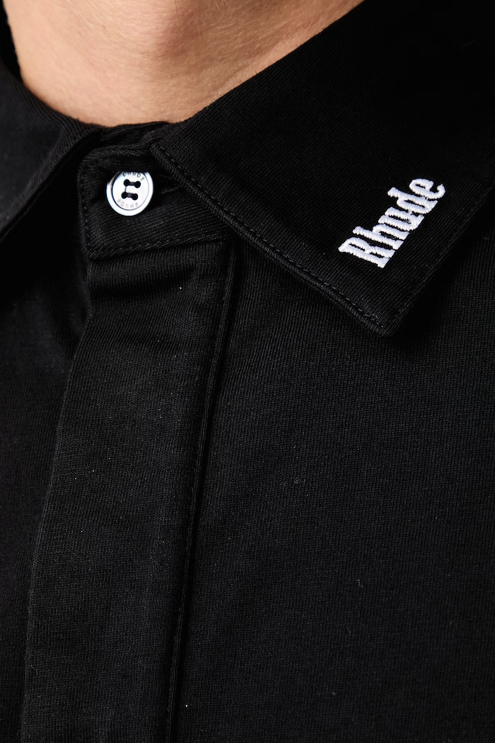 RHUDE Fontaine longsleeve męski bawełniany RHFW26PO01389