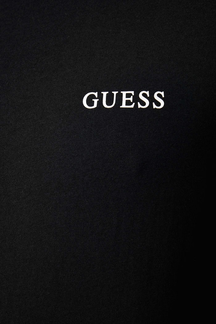 Longsleeve męski bawełniany 3-pack Guess czarny U6BG04.K5370