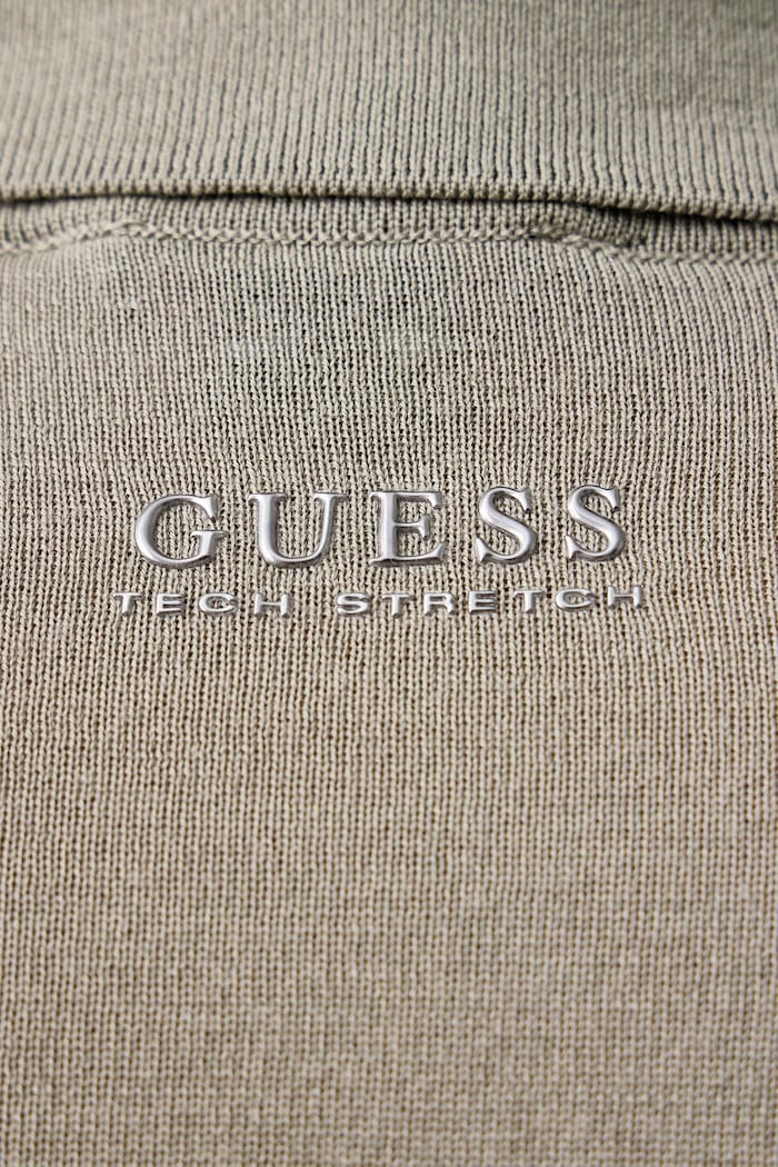 Sweter męski wełniany NASSER Guess zielony M6BR41.Z1588
