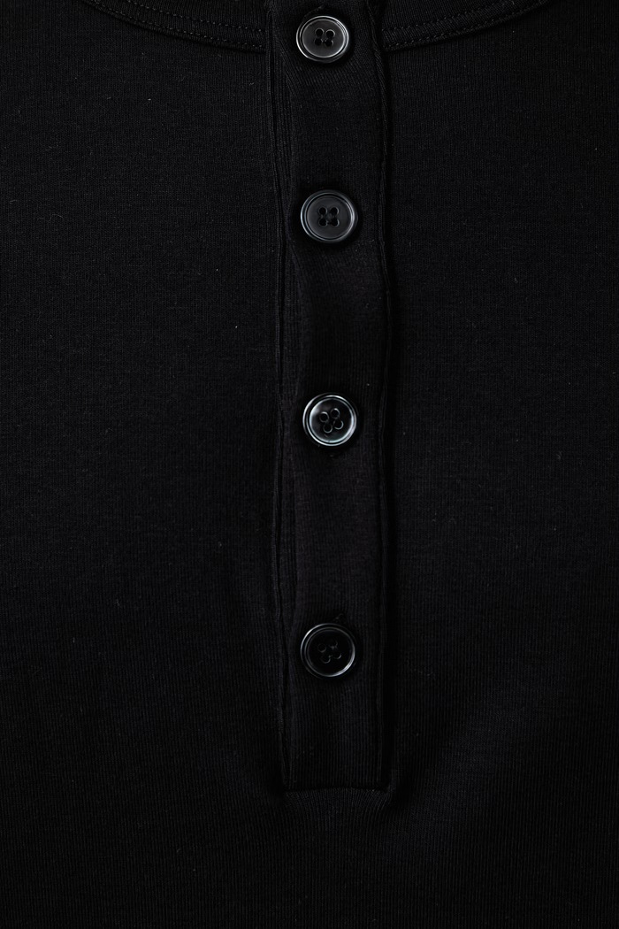 MM6 Maison Margiela Longsleeve męski z bawełną MJMF00020