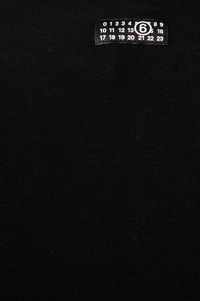 MM6 Maison Margiela Longsleeve męski z bawełną MJMF00020