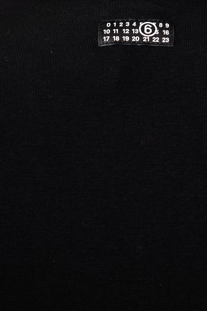 MM6 Maison Margiela Longsleeve męski z bawełną MJMF00020