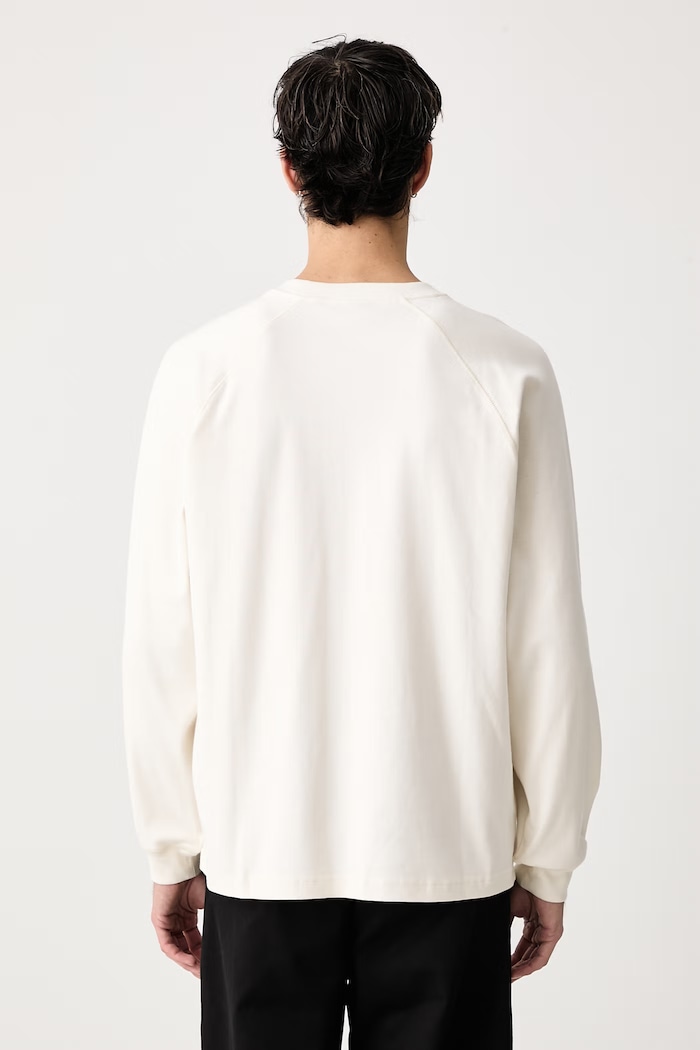 Oblečení Carhartt WIP Signature Rib T-Shirt tričko s dlouhým rukávem pánské bavlněné I037121 béžová
