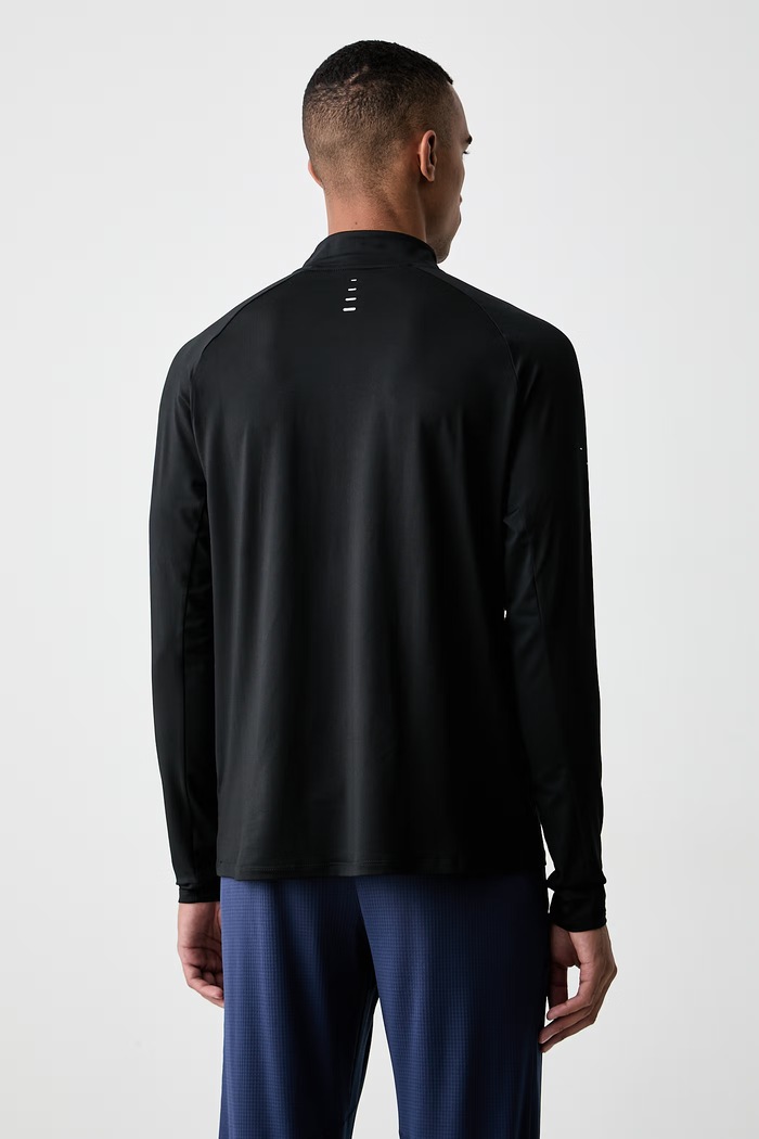 Odzież Nike longsleeve do biegania męski Stride HV2180.010 czarny