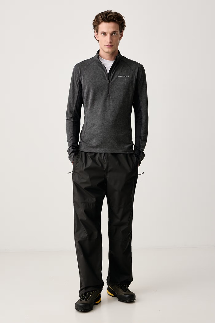 La Sportiva Longsleeve sportowy męski ZARL006 szary AW26