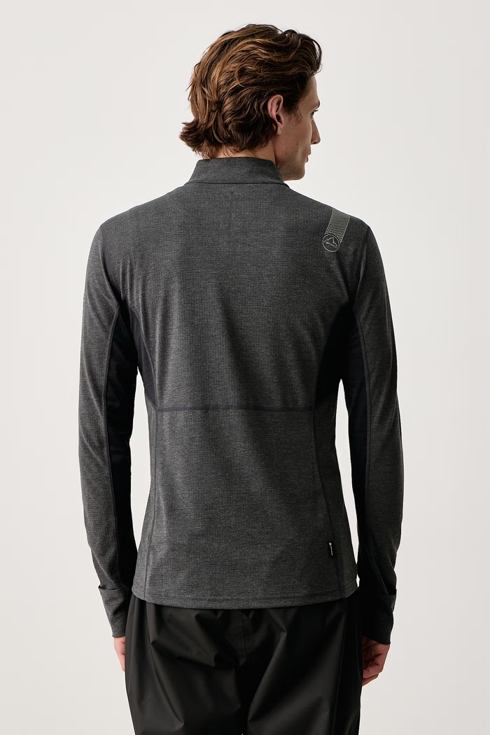Odzież La Sportiva Longsleeve sportowy męski ZARL006 szary