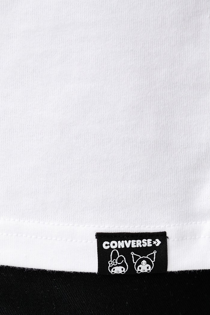 Longsleeve męski bawełniany x HELLO KITTY Converse biały CVM6T517